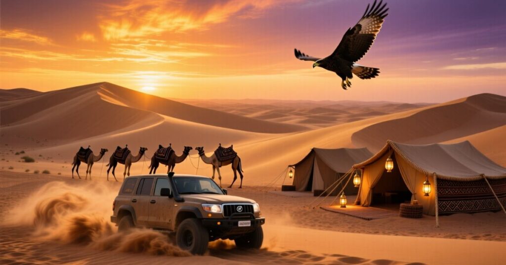 best desert safari in dubai