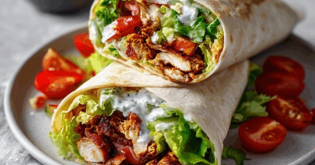 Healthy and Fresh Shawarma