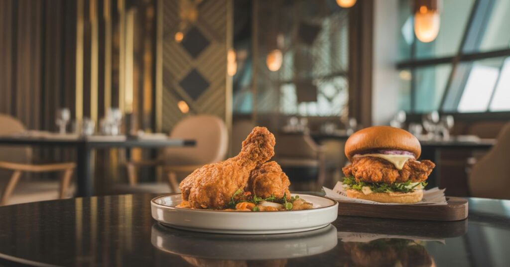 fried chicken in dubai top restaurants, burgers & specialty options