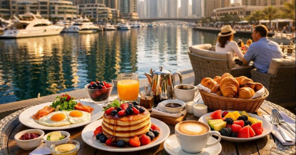 best breakfast in dubai marina
