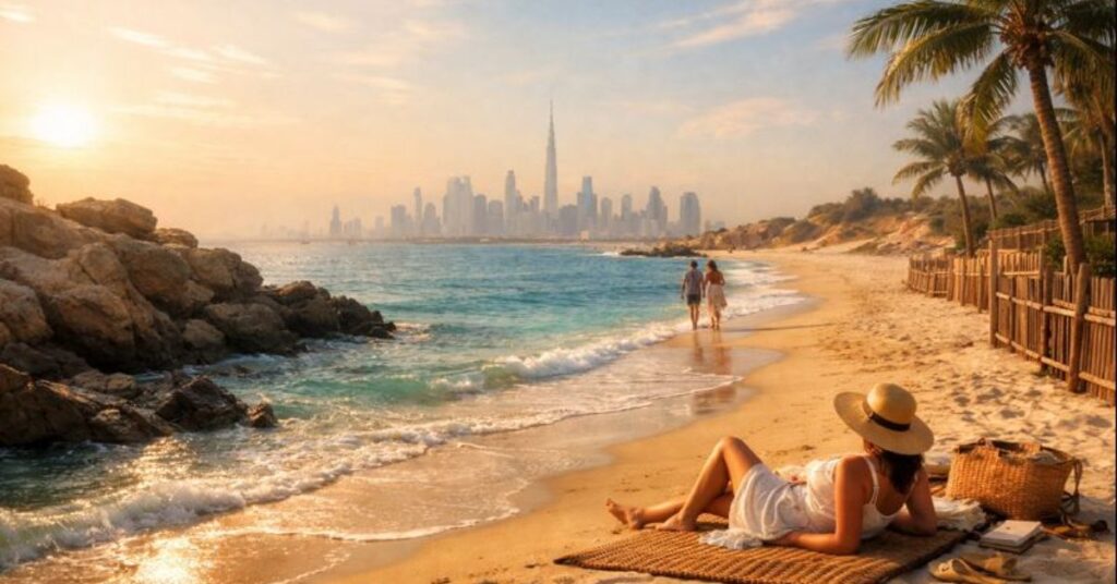 Underrated Secret Beaches in Dubai for Peace, Privacy & Relaxation secret beaches in dubai