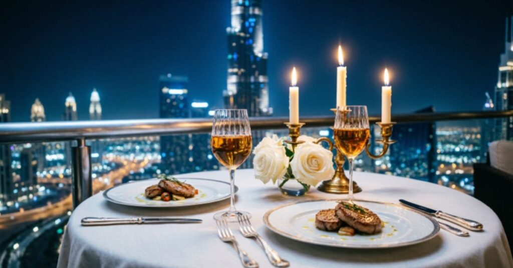 Most Romantic Restaurants with Burj Khalifa Views