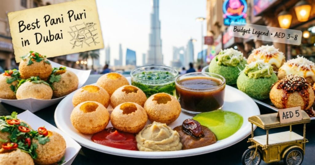 best pani puri in Dubai